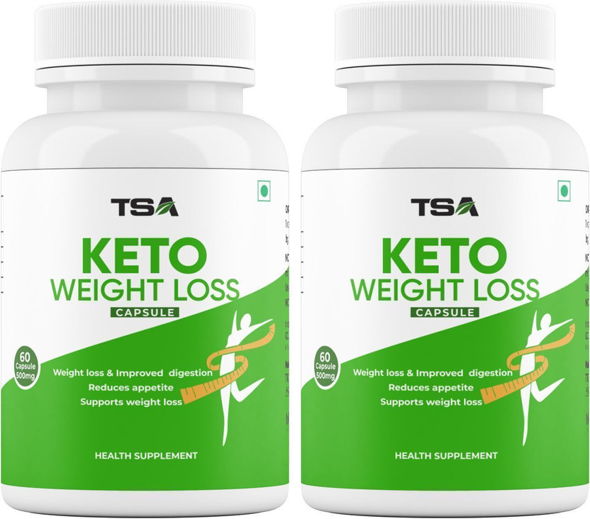 TSA TSA Keto weight loss-Fat Burner -Weight loss products for Women & Men(2 x 60 Capsules) - Flipkart Deal