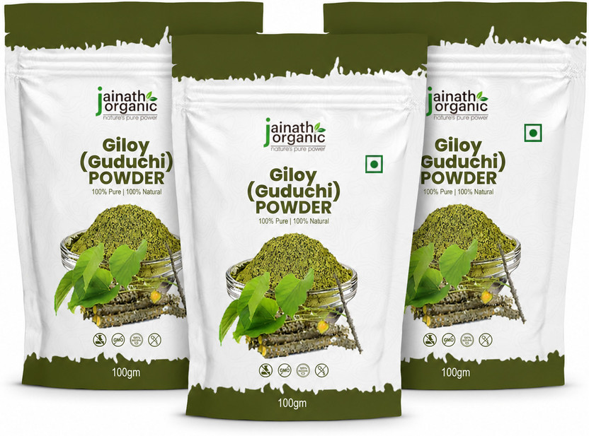 Jainath Organic Giloy Powder for immunity booster(3 x 100 g)