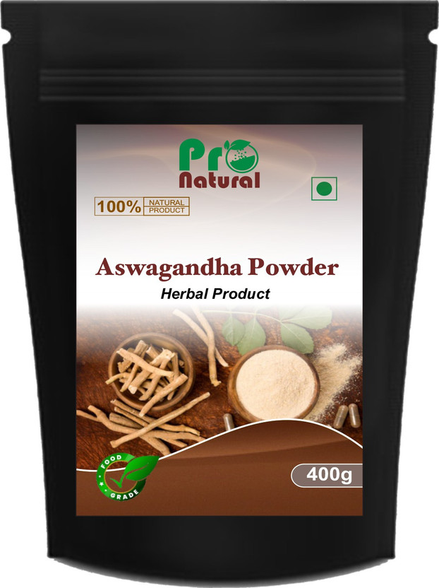 Pronatural Herbal & Natural Ashwagandha Powder I Promotes Vitality & Strength(400 g)