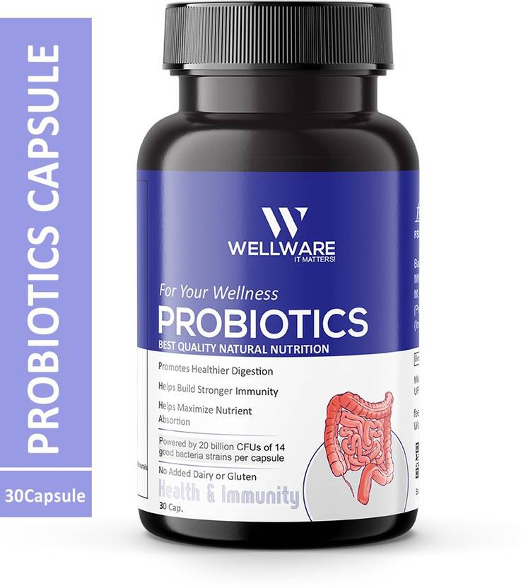 WELLWARE Multivitamin with Probiotics, Supports Immunity and Improve