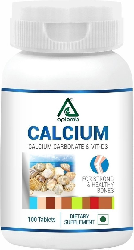 Aplomb Calcium With Vitamin-D3 Complete Bone Health & Joint Support Supplement(625 mg)
