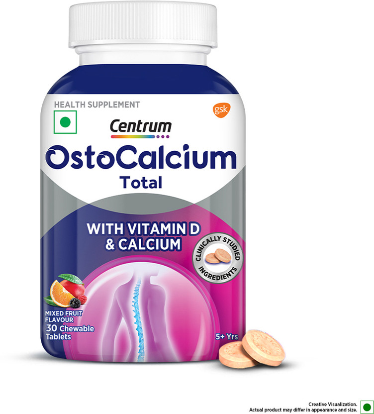 Ostocalcium Total | Vit D & Calcium to support Strong Bones-30s(30 Tablets)