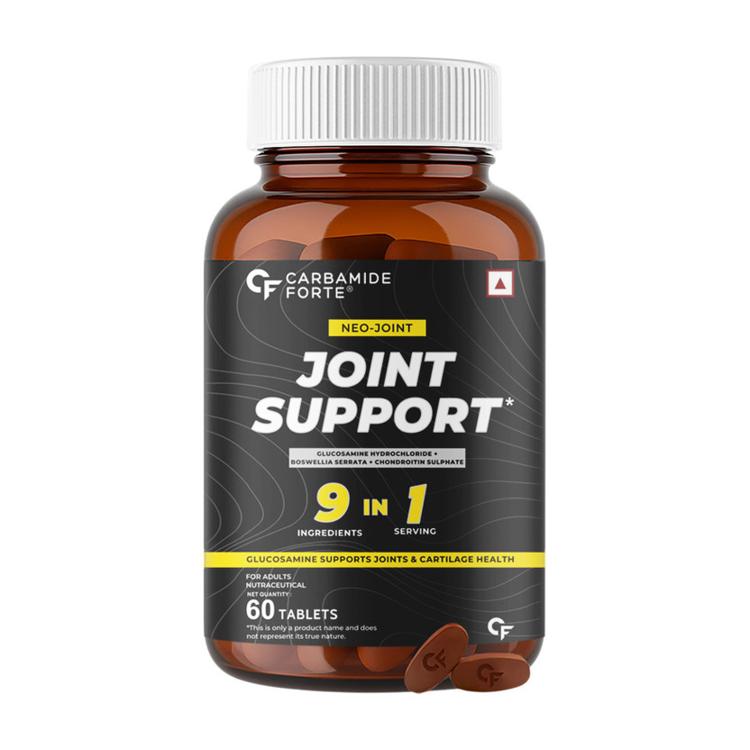 CARBAMIDE CARBAMIDE FORTE Joint Support Supplement | Glucosamine Tablet 1600mg with Boswellia, Bromelain(60 Tablets) - Flipkart Deal