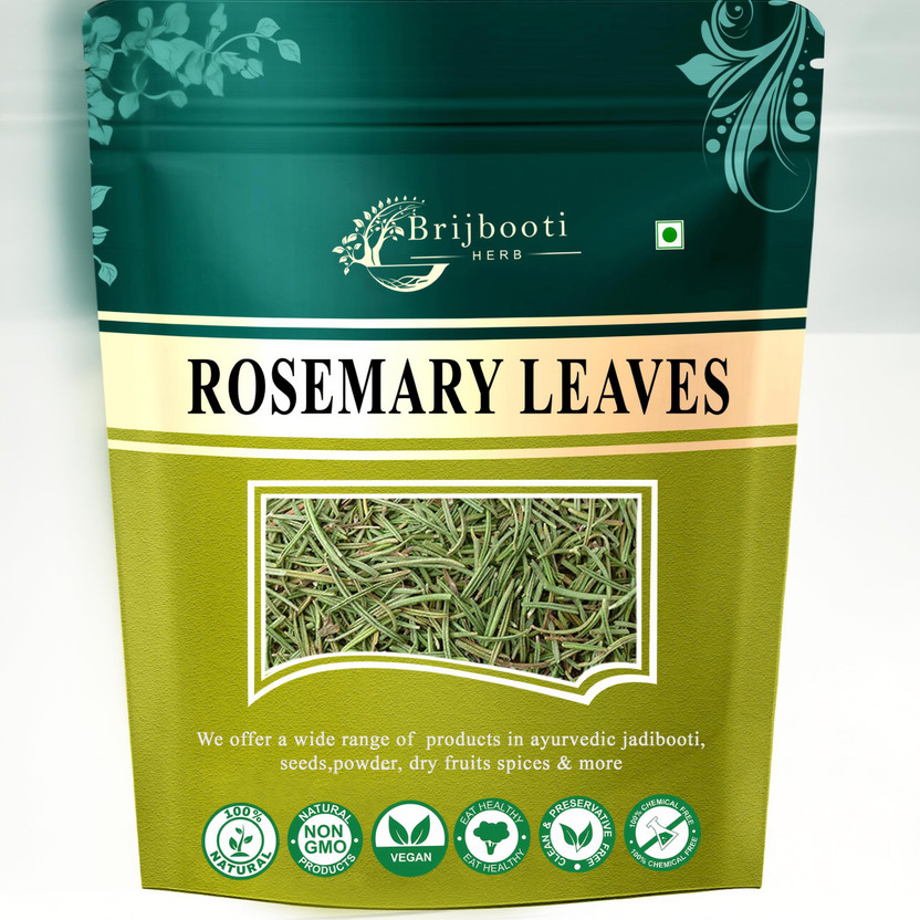BrijBooti Rosemary Leaves | Dried Rosemary Leaf for Hair | Ideal for Rosemary water & oil(50 g)