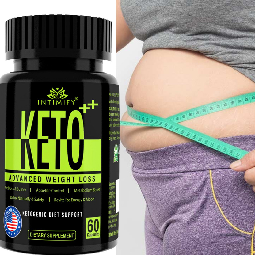 INTIMIFY Keto Fat Burner Capsules for Naturally Weight Management(60 Capsules)