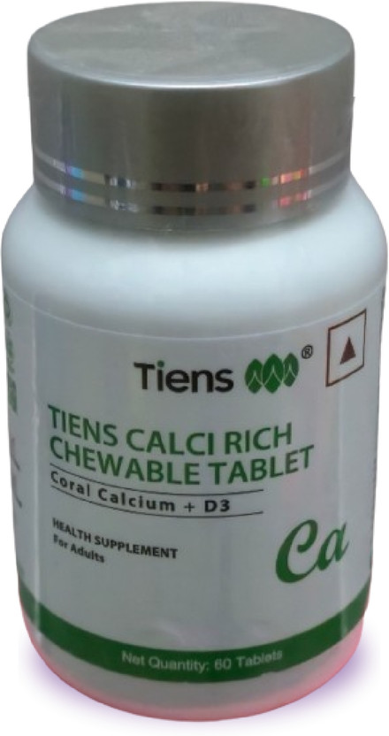 Tiens CALCI RICH CHEWABLE TABLET(60 Tablets)
