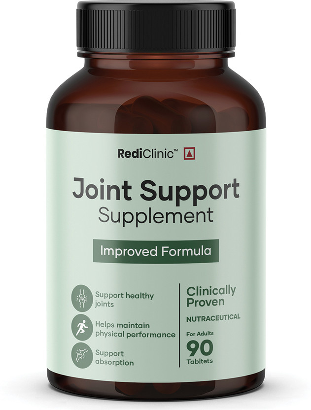 RediClinic RediClinic Joint Support Tablets | Glucosamine & Chondroitin | Joint Strength, Flexibility(90 Tablets) - Flipkart Deal