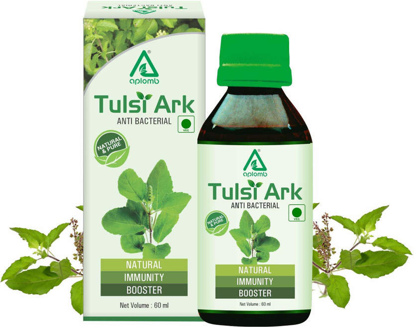 Aplomb Tulsi Ark Anti Bacterial Natural Immunity Booster Rich in Antioxidants(60 ml)