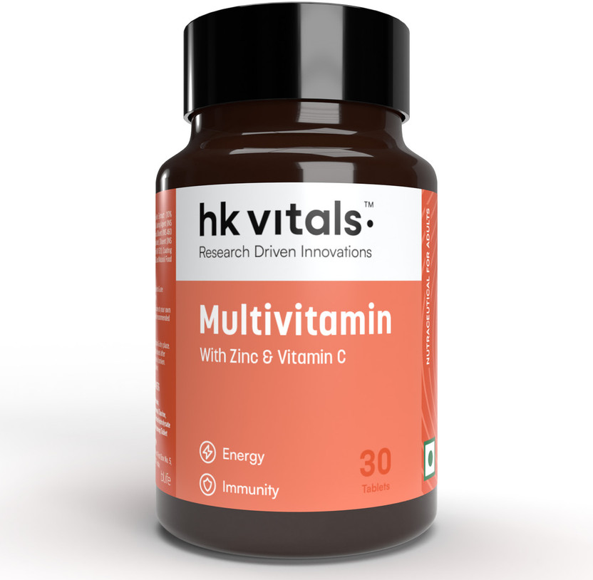 hk vitals Multivitamin with Immunity Boosters, for Energy & Stamina(30 Tablets)