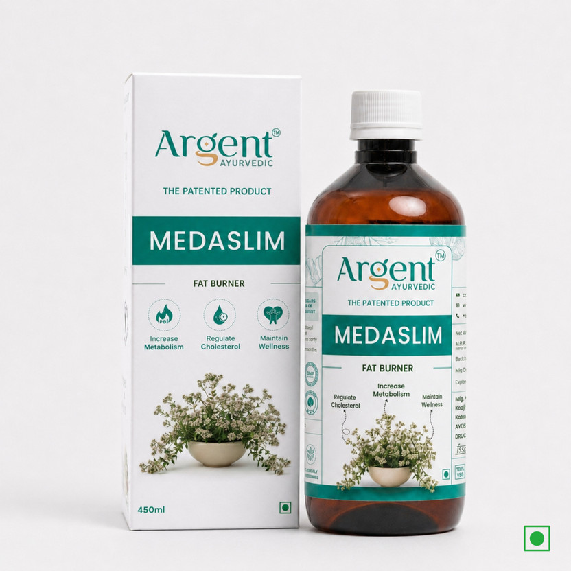 argent argent ayurvedic Medaslim Ayurvedic Weight Management Syrup with Triphala, Garcinia & Ginger(450 ml) - Flipkart Deal