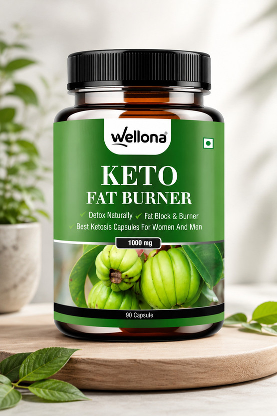 Wellona Keto Fat Burner For Men & Women- 1000MG(90 Capsules)