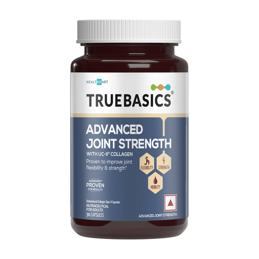 TRUEBASICS Advanced Joint Strength with UC-II Collagen For Flexibility & Mobility(30 Capsules)