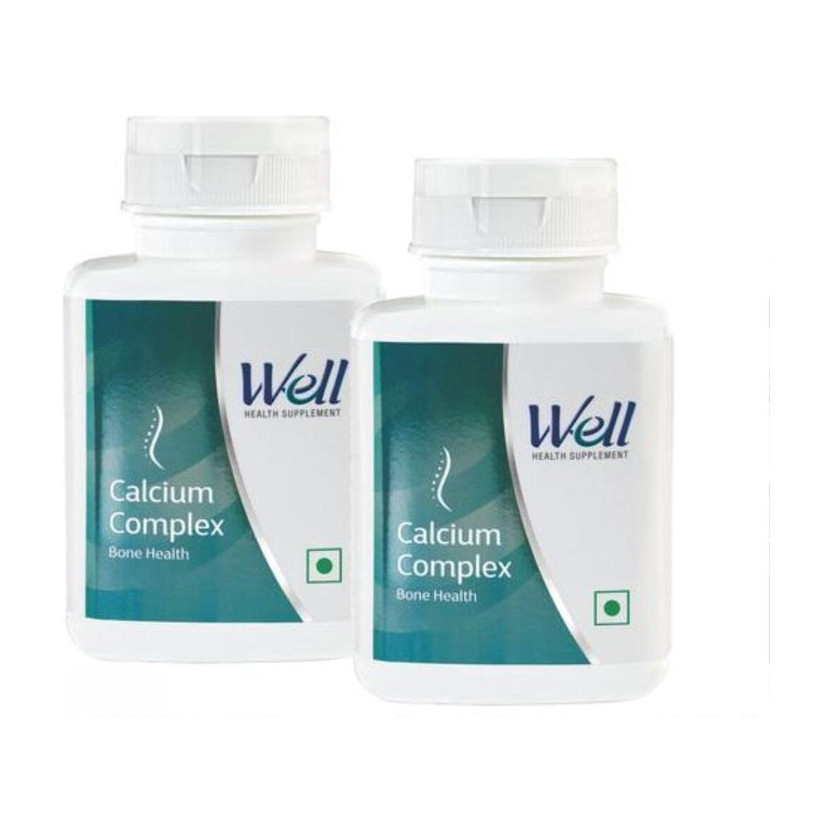 Modicare Well Calcium Complex For Bone Health - 60 Tablets Each(2 x 60 Tablets)