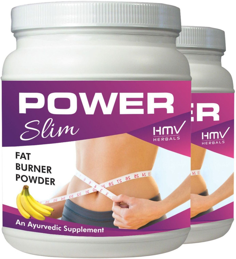 HMV HMV Herbals Power Slim- Herbal Fat Burner Powder (Banana Flavor)(2 x 0.1 kg) - Flipkart Deal