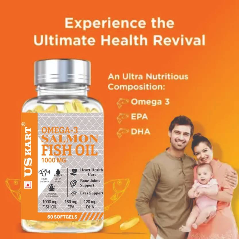 US KART Salmon Fish Oil Price in India Buy US KART Salmon Fish Oil