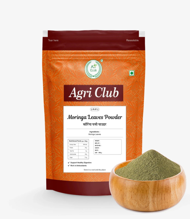 AGRI CLUB Moringa leaves powder 200gm(200 g)