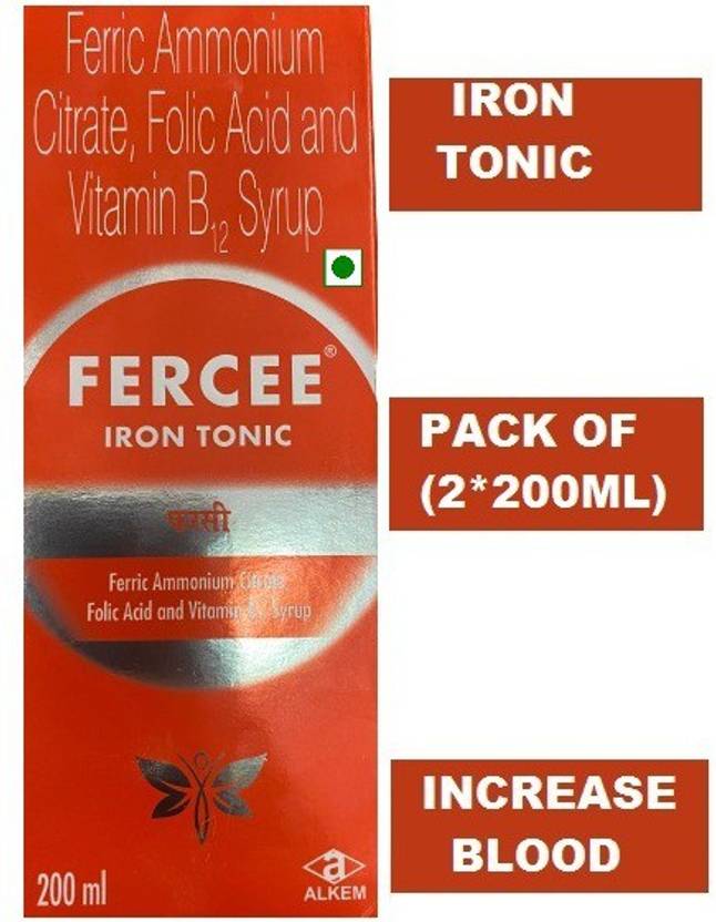 ALKEM FERCEE HAEMOGLOBIN (BLOOD) INCREASER IRON TONIC WITH VITAMIN B12