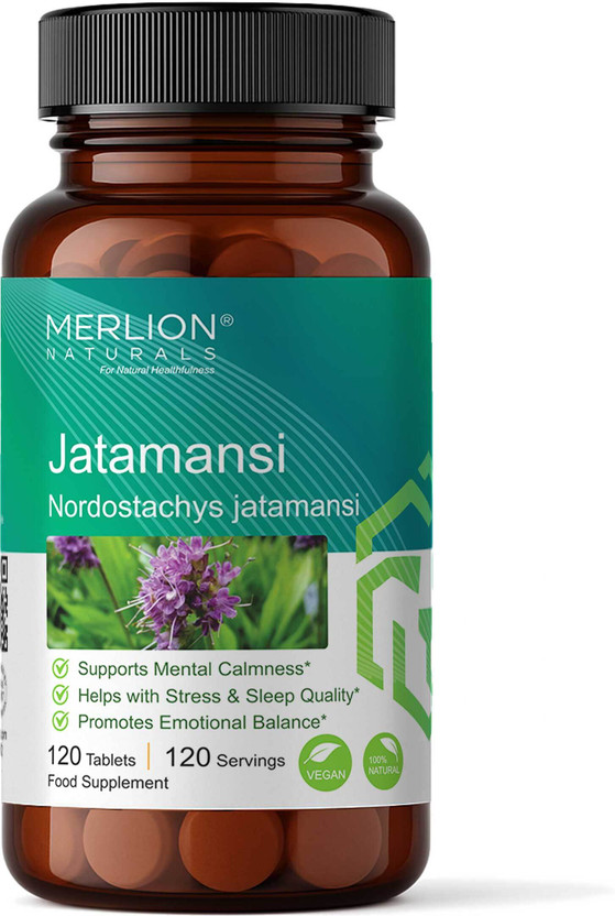 Merlion Merlion Naturals Jatamansi Tablets, Nardostachys jatamansi, Pure Herbs 500mg x 120 Tablets(120 Tablets) - Flipkart Deal