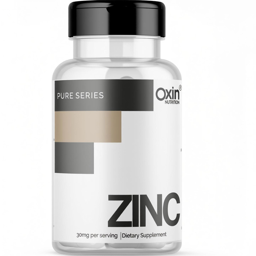 Oxin Nutrition Zinc Capsules 30mg(60 Capsules)