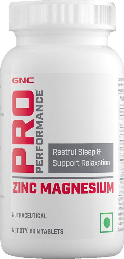 GNC Pro Performance Zinc Magnesium Amino Complex(60 Tablets)