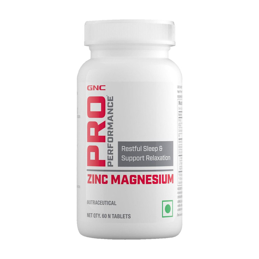 GNC Pro Performance Zinc Magnesium Amino Complex(60 Tablets)