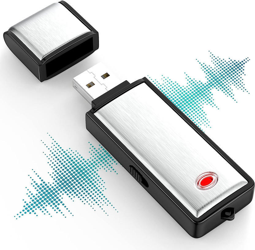 Inext Mini Digital Voice Recorder 8GB USB Flash Drive and Mp3 Function 8 GB Voice Recorder(0 inch Display)