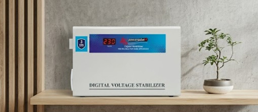 AG AG power plus Premium 3KVA Voltage Stabilizer | Wide Input 70V-320V | Digital LED Display | Digital Voltage Stabilizer(White) - Flipkart Deal