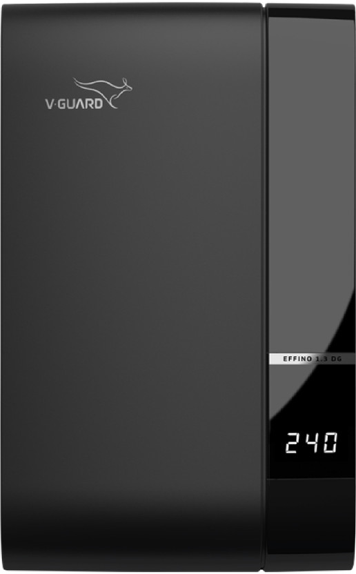 V-Guard Effino 1.3 DG TV Stabilizer for up to 82 cm (32") Smart/LED TV + Set Top Box (Digital Display)(Black)