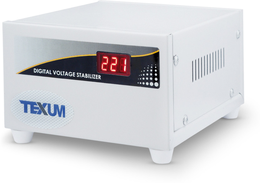 TEXUM TVS-HK15 used for Single & Doubledoor Refrigerator VOLTAGE STABILIZER(130-290V)(White)