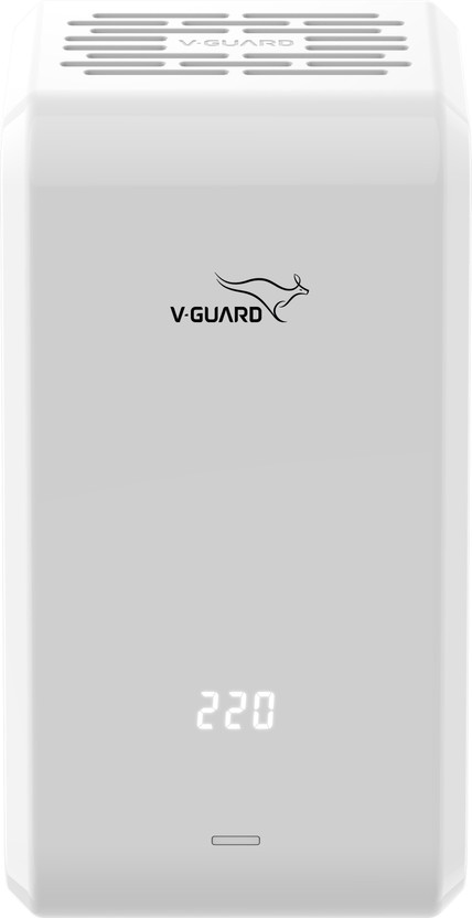 V-Guard iMagno 410 NX AC Stabilizer | Digital Display | (170-270 VAC) (Up to 1.5 Ton AC)(Glacier White)