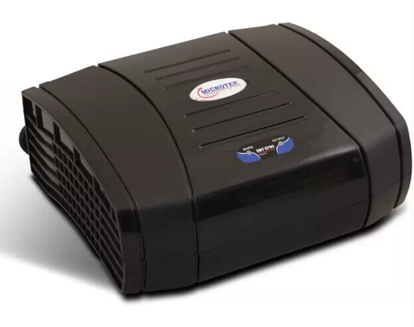 Lantech Microtek Technology Voltage Stabilizer EMT 0790 For LED+LCD+TV+Home Theater+DTH [Microtek EMT 0790 Up to 32 Inch Working Range 90V to 290V with 3 Year Warranty](Black)
