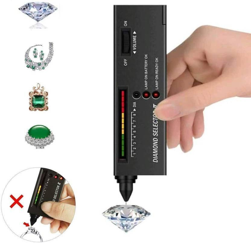 EPITECH MART Gem Stone Diamond Tester Machine Stone Checking Machine diamond tester pen Digital Voltage Tester