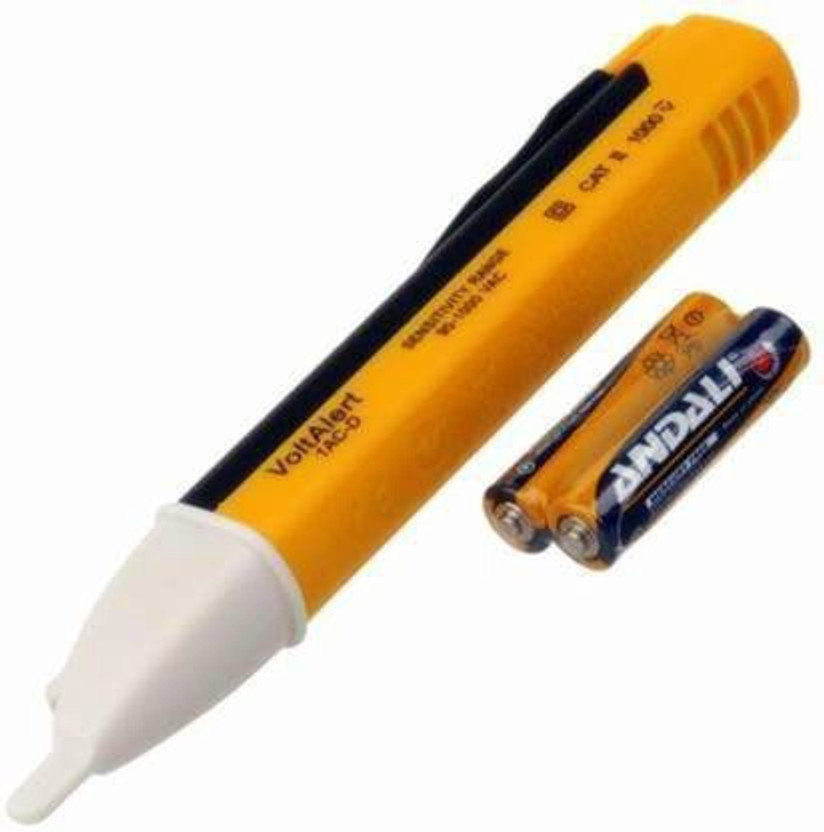 Gadariya Gadariya King Non-Contact AC Voltage Tester Alert Pen Volt Test Meter Detector Sensor 90~1000V Analog Voltage Tester - Flipkart Deal