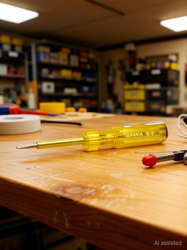 TAPARIA Analog Voltage Tester