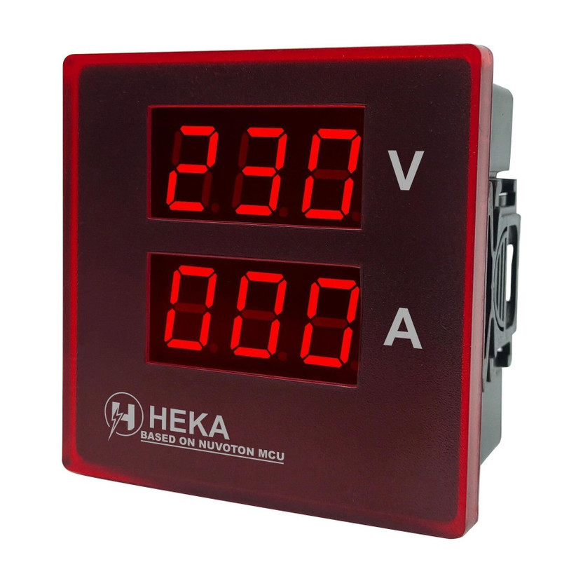 Heka volt and amper 72mm with CT coil Voltmeter(Digital)