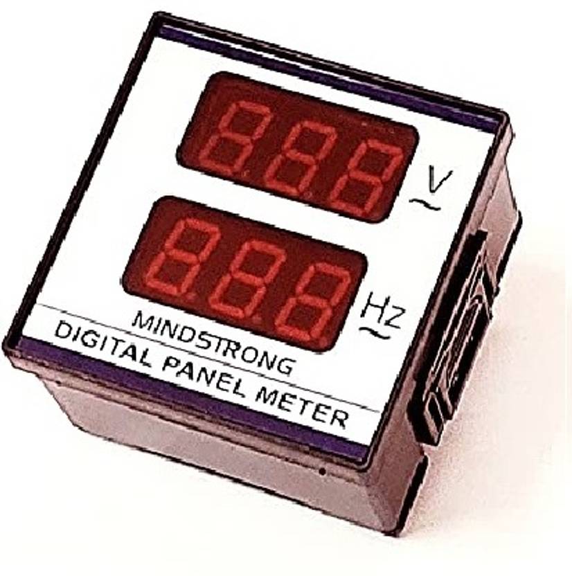 ERH India Digital Frequency Voltage Meter (0500v) (090 Hz