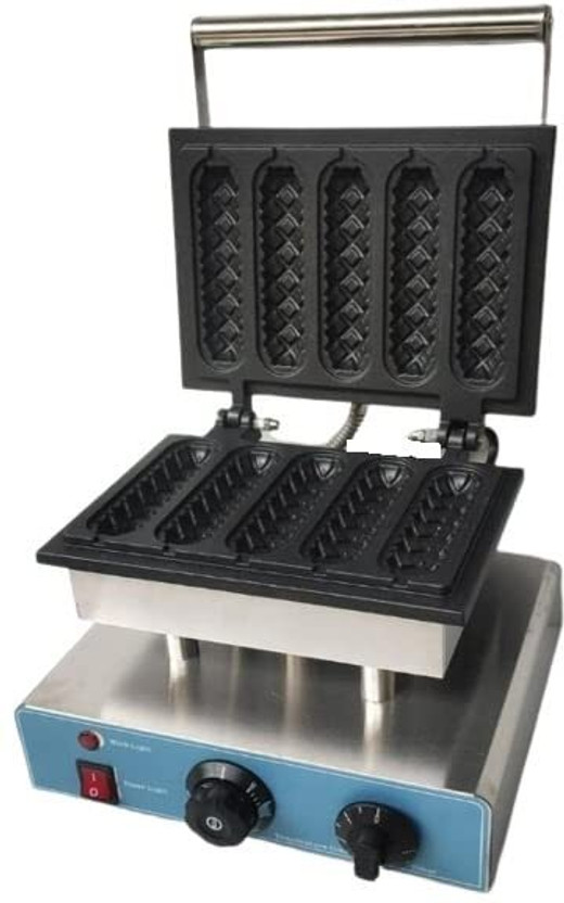 KHUSHI UDYOG 1700W 5 Slot Corn Stick Waffle Maker Machine Waffle Maker