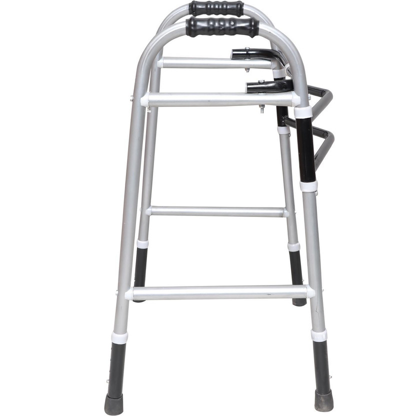 coredeal BLACK ADULT FOLDABLE WALKER Walking Stick