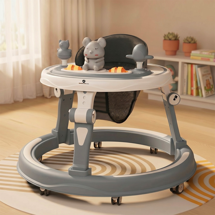 StarAndDaisy Musical Activity Walker(Grey)