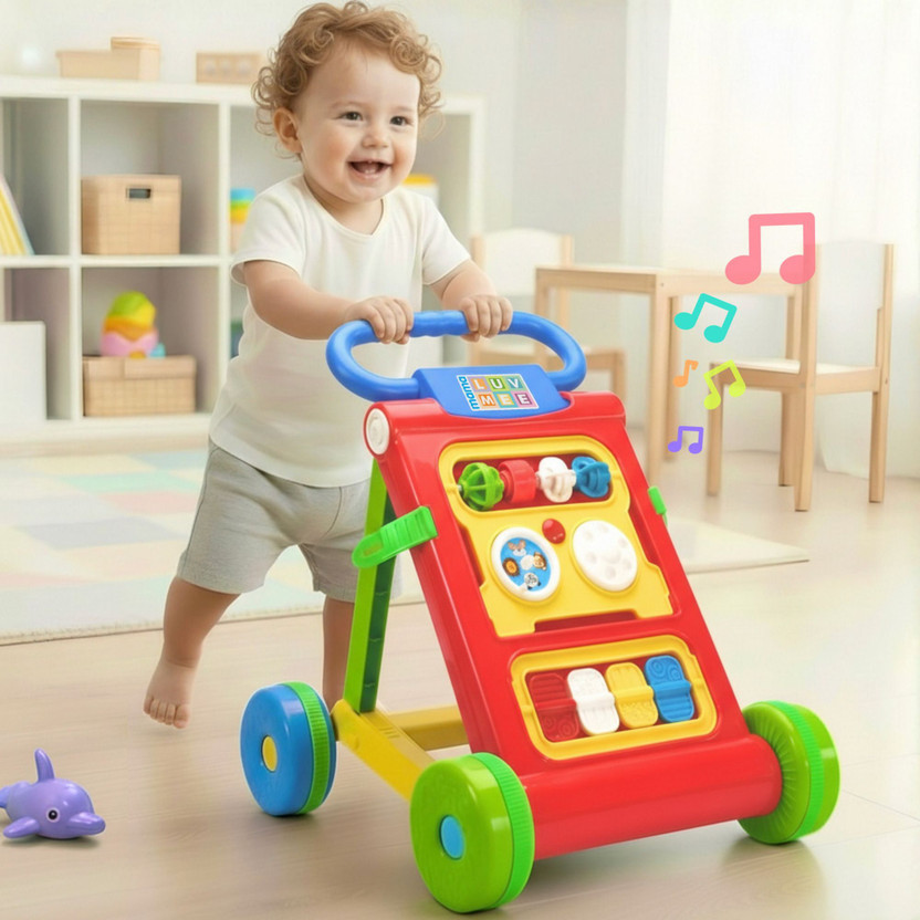 mama luv mee Musical Activity Walker(Multicolor)