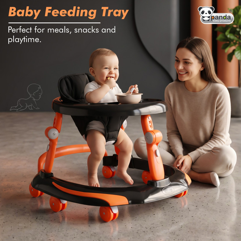 PANDA BABY PRODUCTS Activity Walker(Orange)