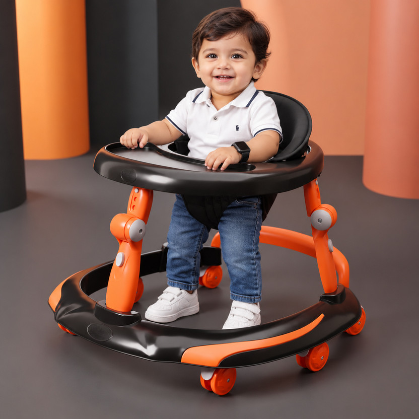 PANDA BABY PRODUCTS Activity Walker(Orange)