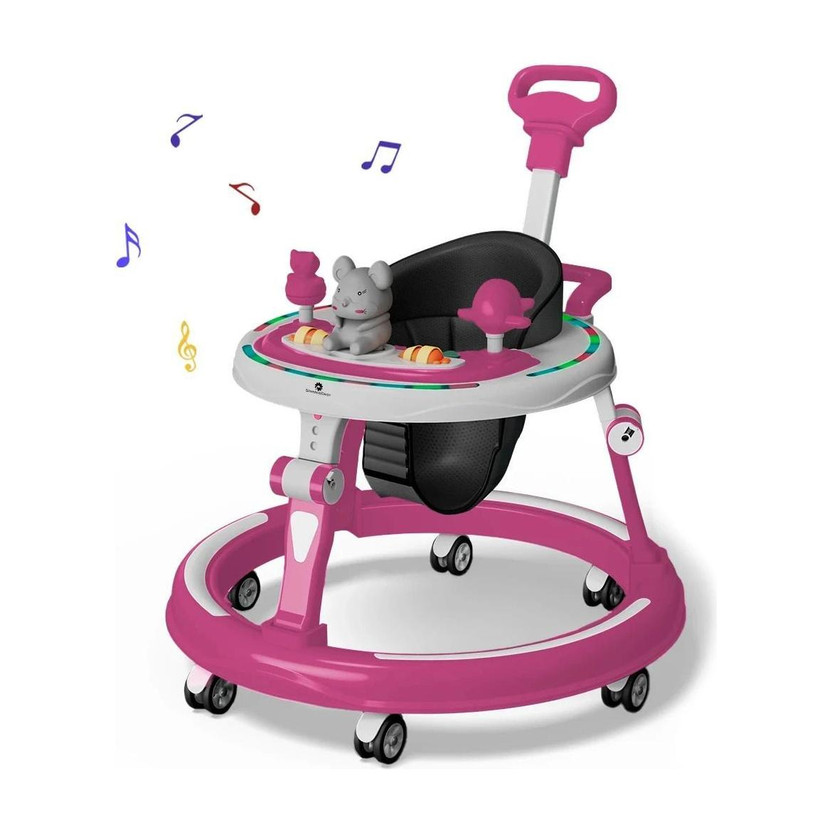 StarAndDaisy StarAndDaisy Musical 3-in-1 Walker With Parent Rod(Pink) - Flipkart Deal