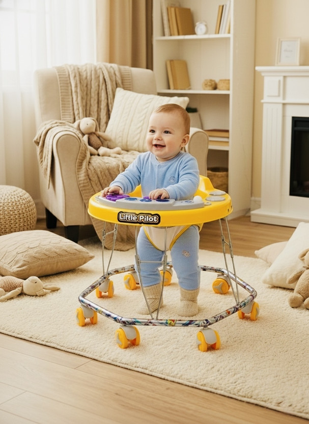Little Little Pilot Musical Activity Walker(Yellow) - Flipkart Deal
