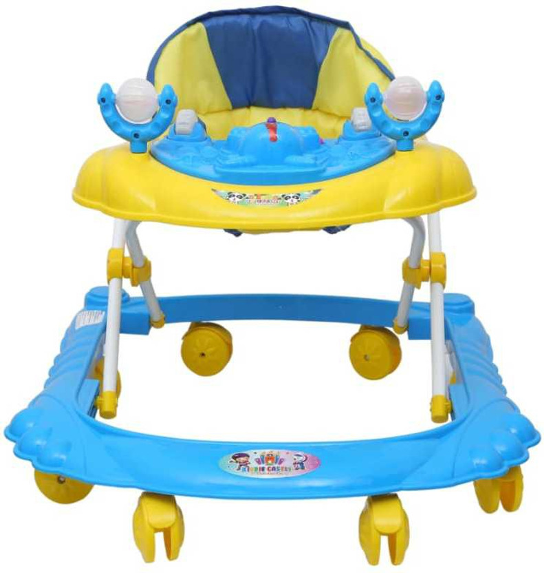 Kiddie Castle Musical Activity Walker(Yellow)