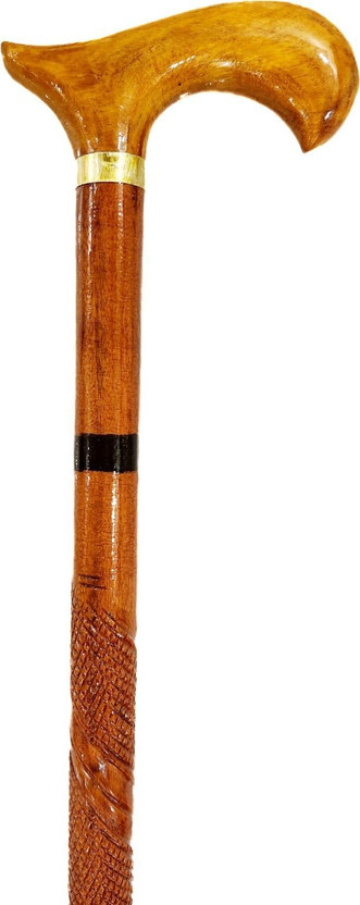 Elit Mart Wooden walking stick for Man Woman And Old People Pack Of 1 Walking Stick