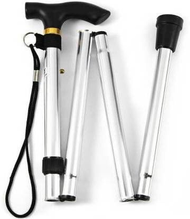 MCP MCP Healthcare MCP 4 Folding Sections Aluminium Walking Stick Walking Stick - Flipkart Deal