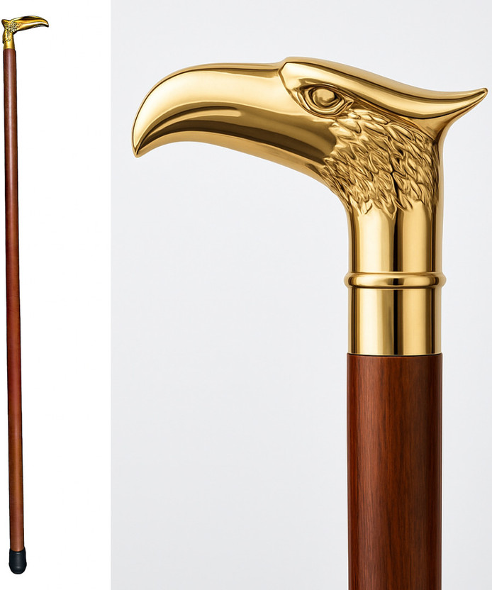 AFFARI AFFARI HUB eagle wooden walking stick for old men & women Walking Stick - Flipkart Deal