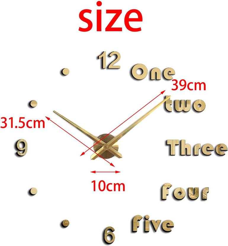 BNF Analog 12 cm X 20 cm Wall Clock Price in India Buy BNF Analog 12