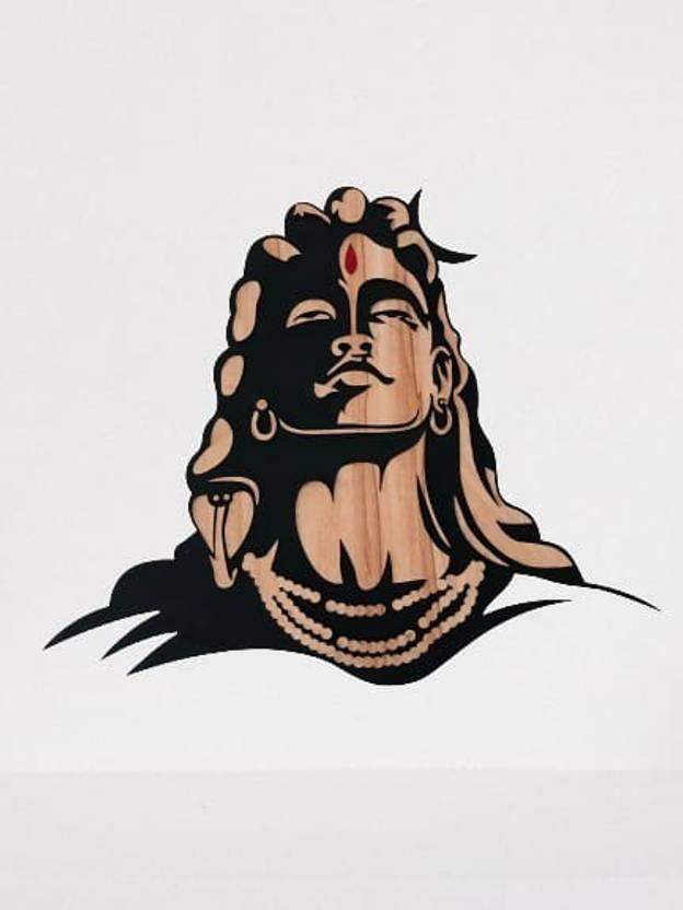 Lord Shiva Wooden Wall Decor Price in India Buy Lord Shiva Wooden